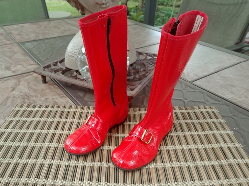 Vintage red patent leather - vintage,